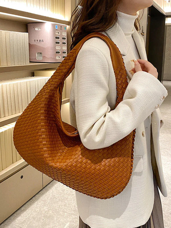 Heidi-Mode | Französische Hochwertige Gewebte Tasche, Vielseitige Schulter Achseltasche, Nischenstruktur Tragbare Pendeltasche - Image 9