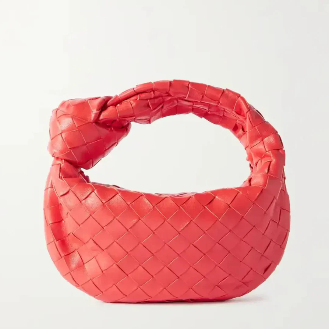 Heidi-Mode | Frauen Handtasche mit Geknotetem Griff Geflochten - Image 7