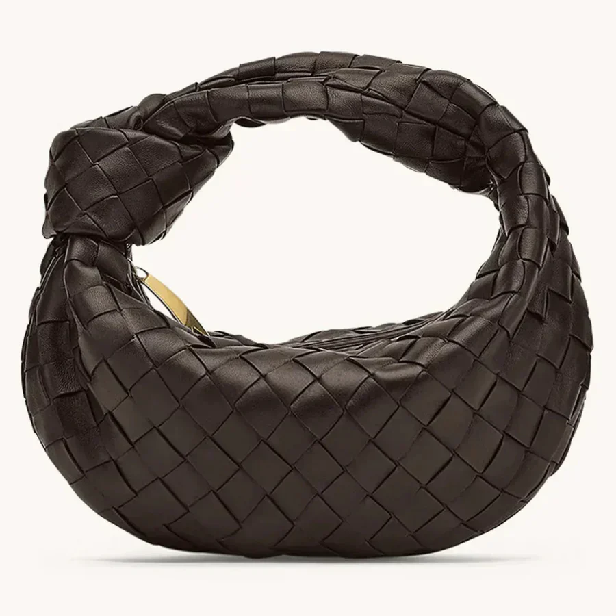 Heidi-Mode | Frauen Handtasche mit Geknotetem Griff Geflochten - Image 8