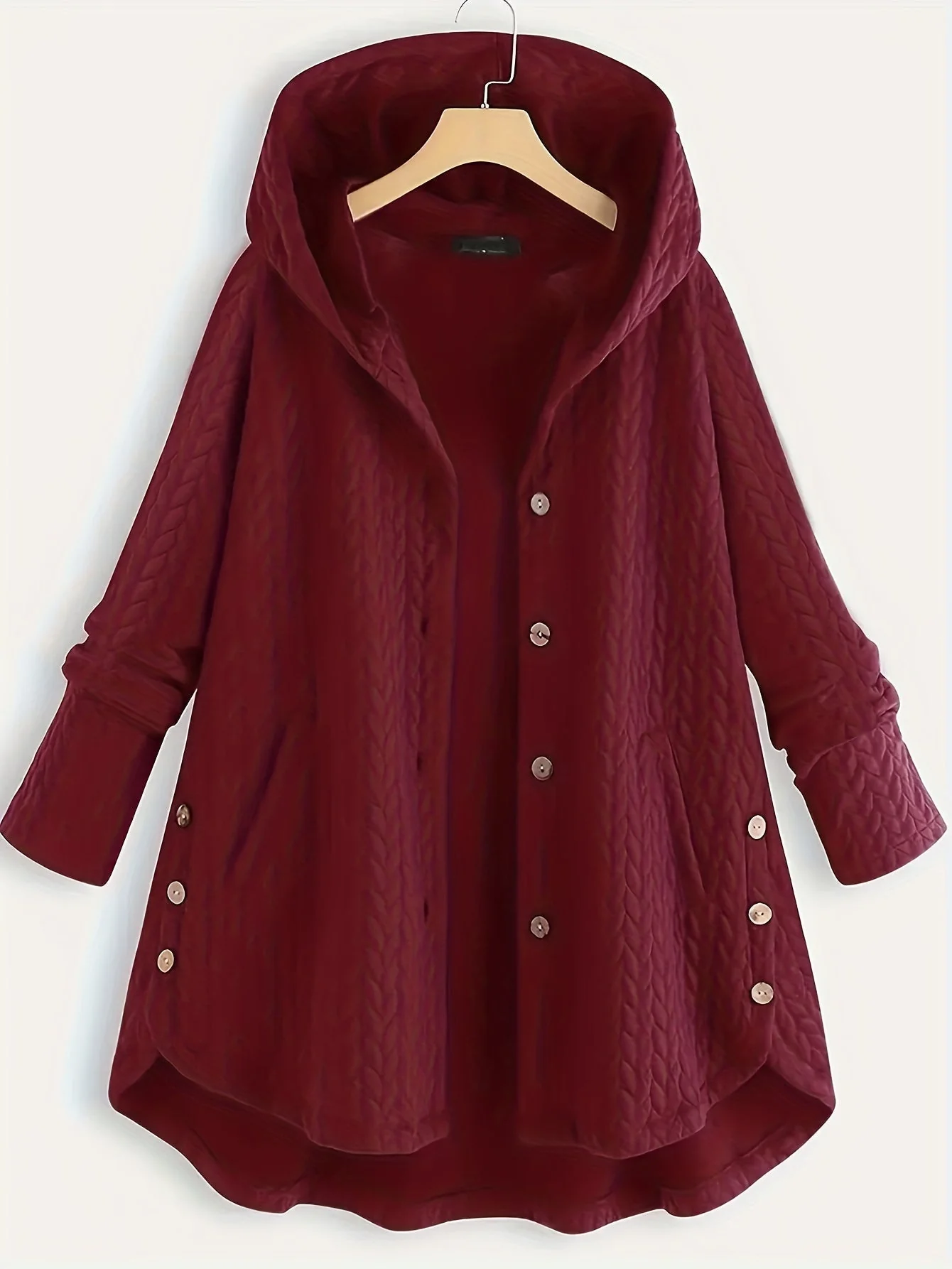 Heidi-Mode | Frauen Kapuze Loose Fit - Übergroße Winterjacke - Image 4