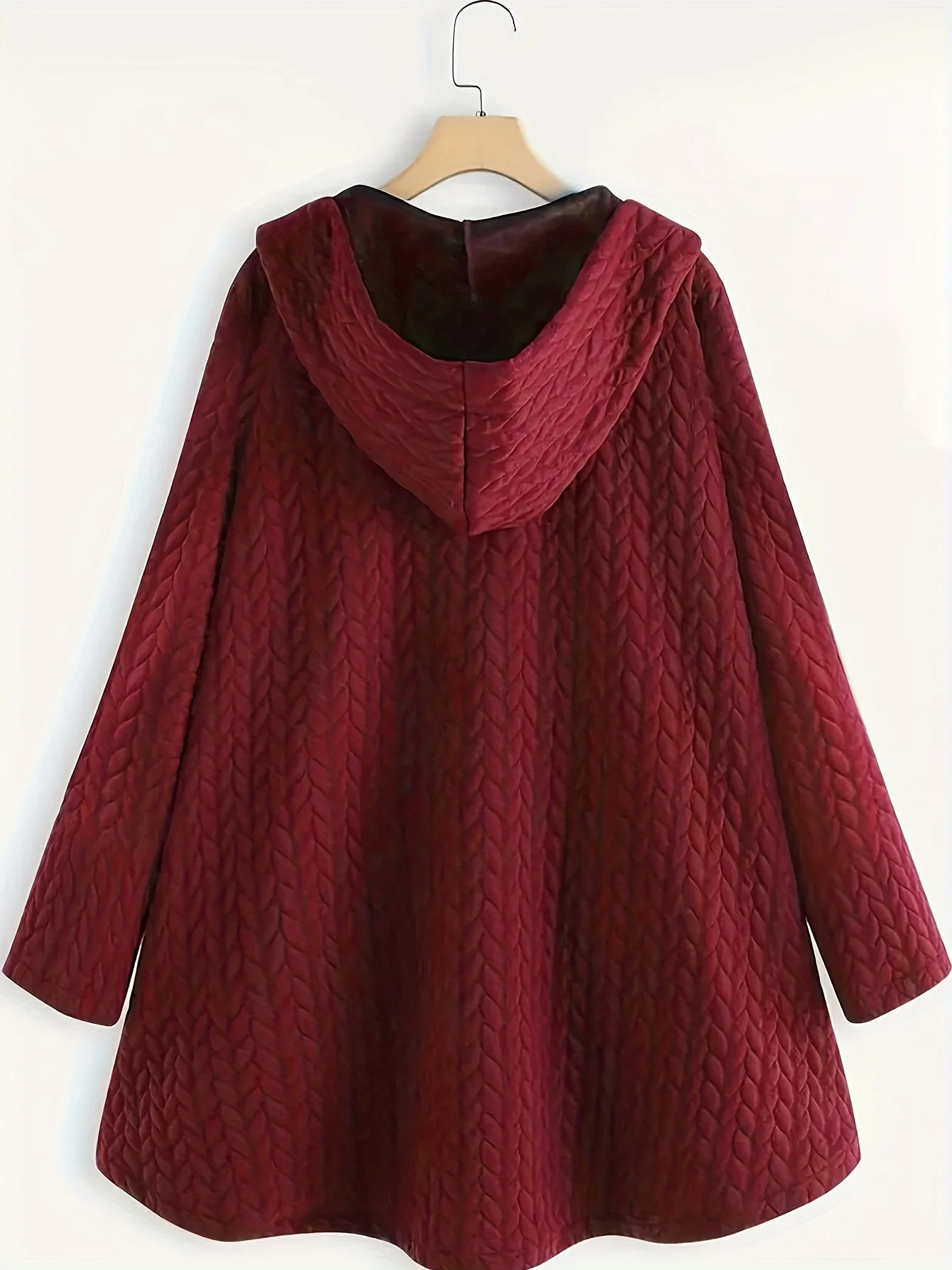 Heidi-Mode | Frauen Kapuze Loose Fit - Übergroße Winterjacke - Image 5