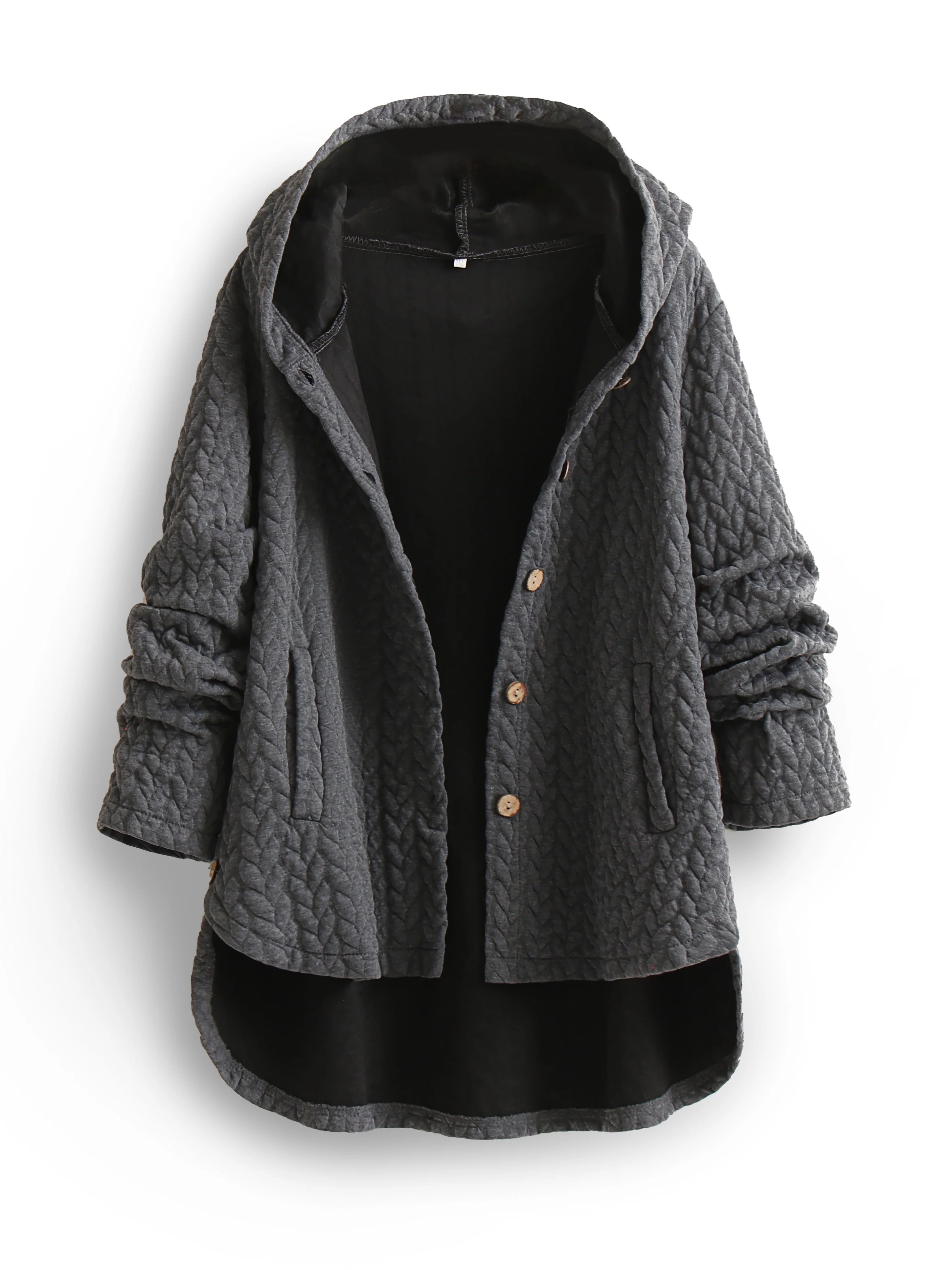Heidi-Mode | Frauen Kapuze Loose Fit - Übergroße Winterjacke - Image 7