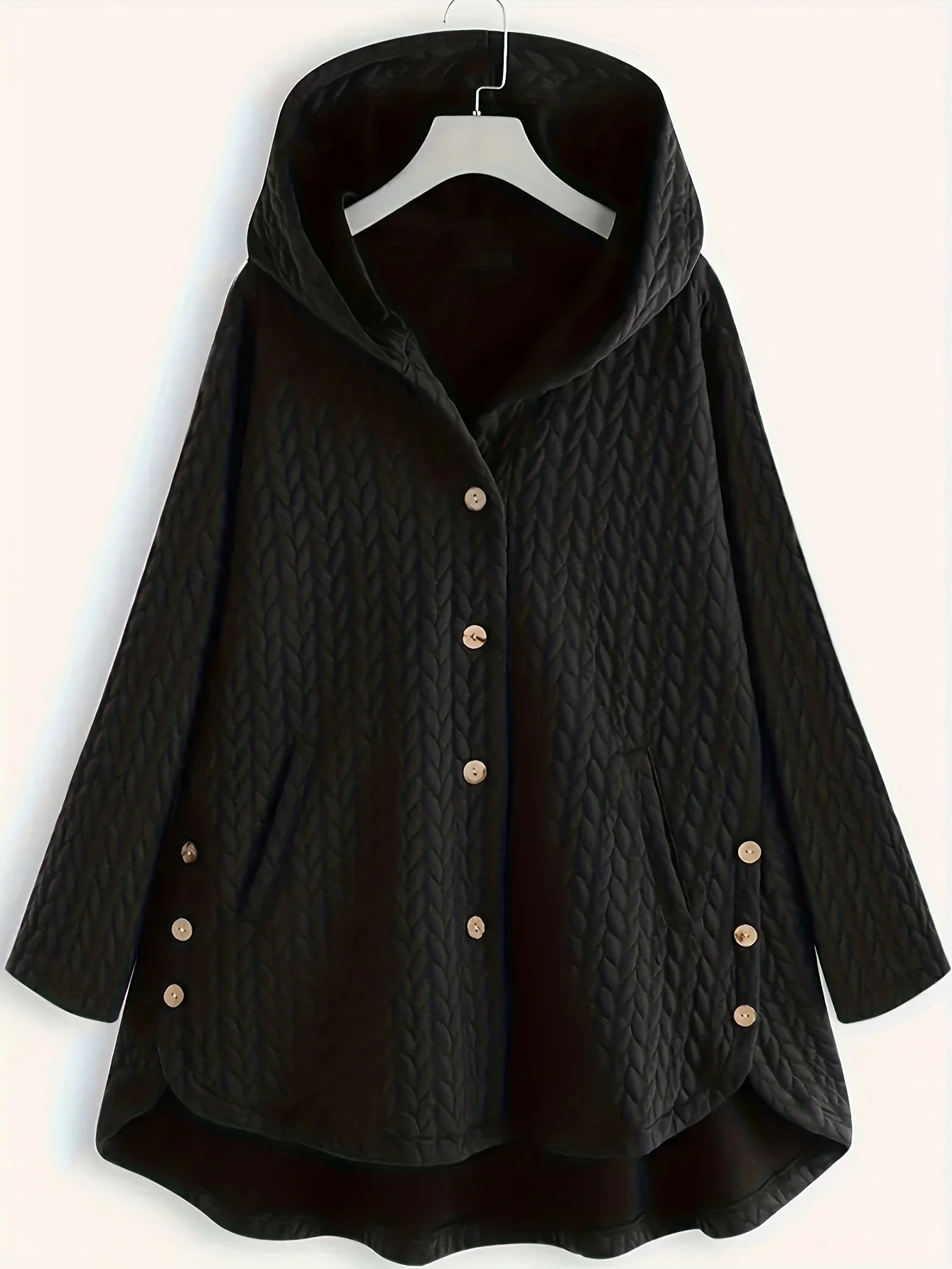 Heidi-Mode | Frauen Kapuze Loose Fit - Übergroße Winterjacke - Image 9
