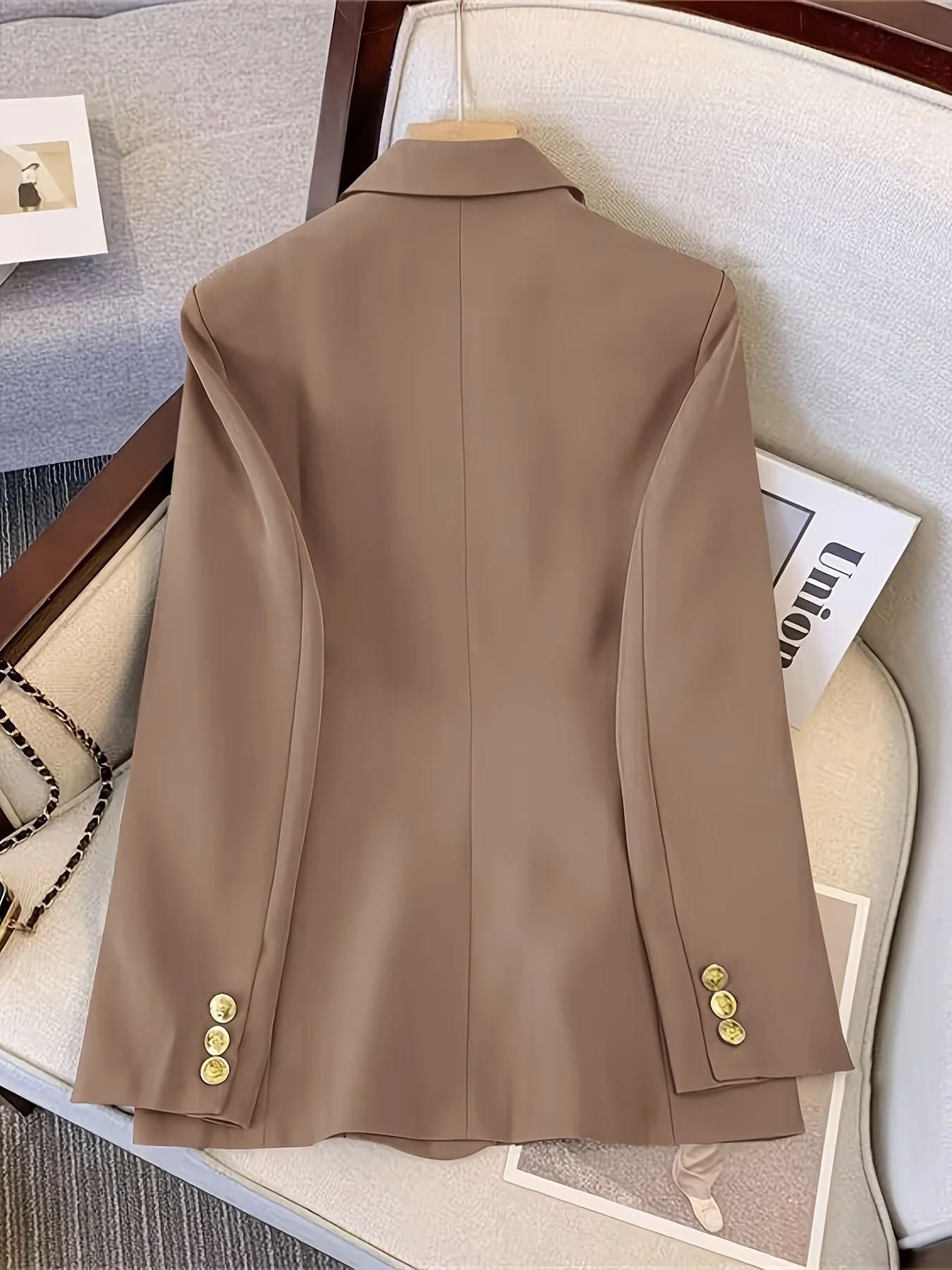 Heidi-Mode | Maßgeschneiderte Zweireihige Blazer – Ganzjahresformelle Kleidung - Image 3