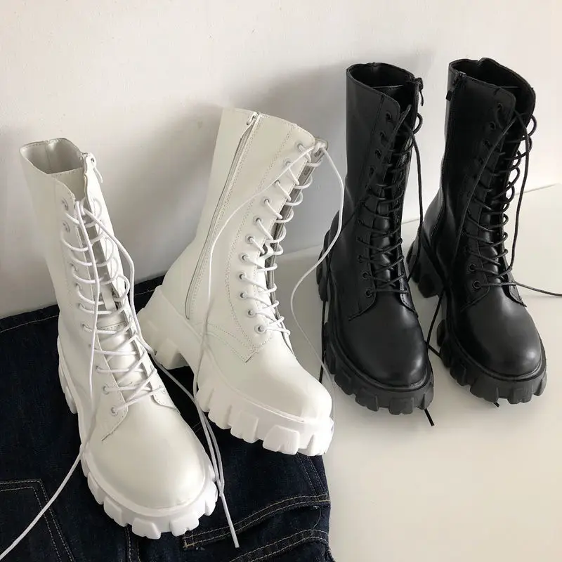Heidi-Mode | Damen Stiefeletten bis zur Wade mit Sportsohle und warmem Futter - Image 3