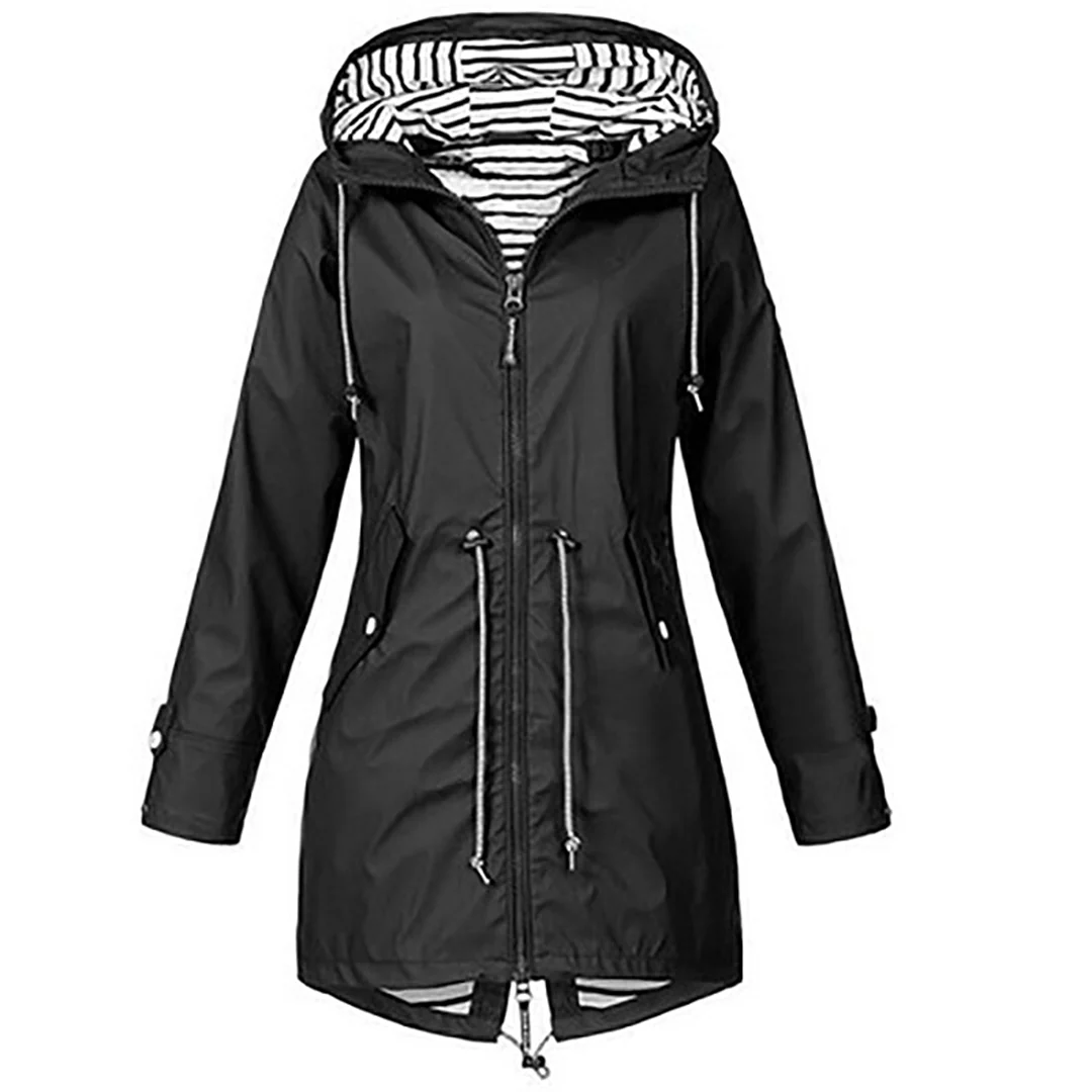 Heidi-Mode | Damen Wasserdichter Regenmantel - Image 10