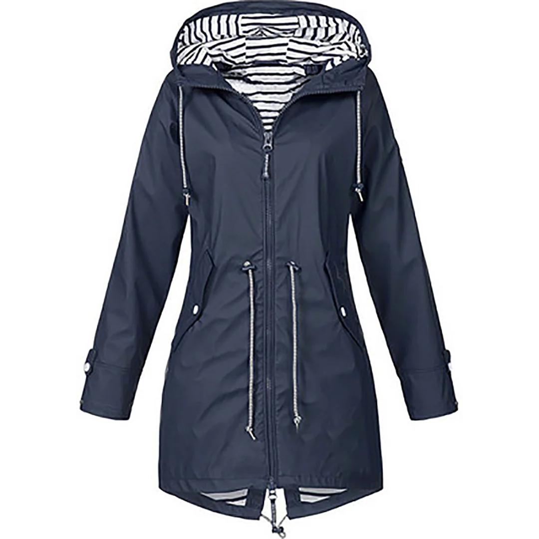 Heidi-Mode | Damen Wasserdichter Regenmantel - Image 7