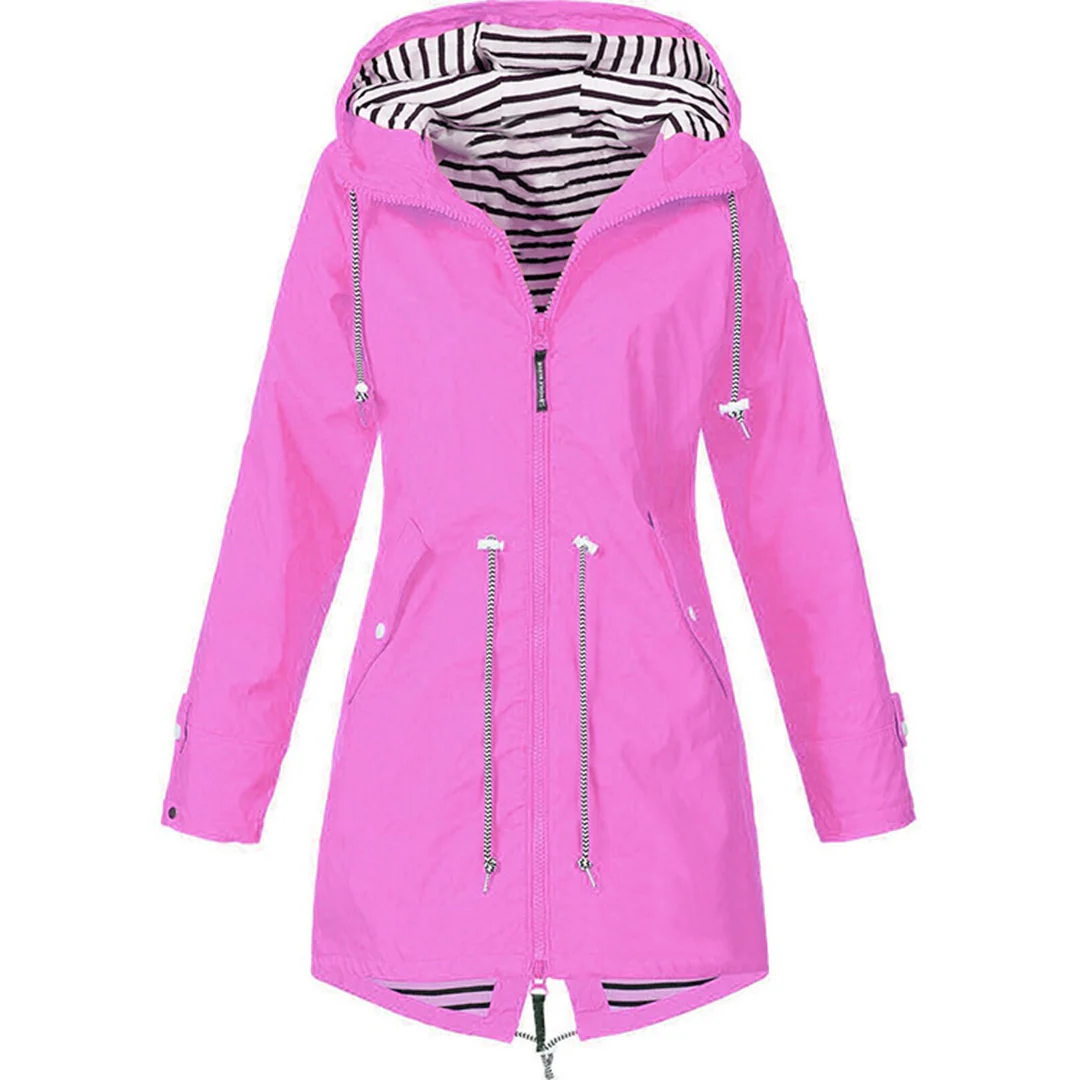 Heidi-Mode | Damen Wasserdichter Regenmantel - Image 8