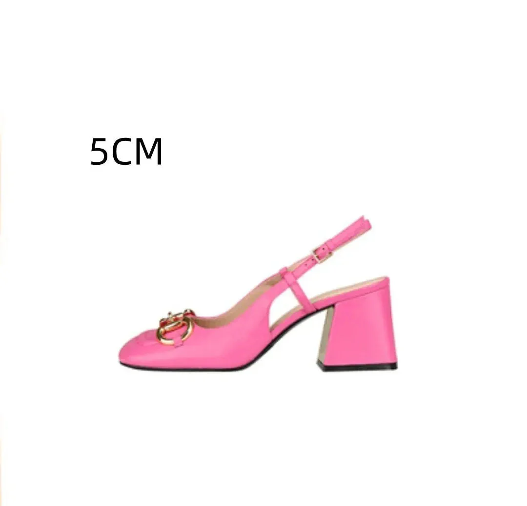Heidi-Mode | Damen Retro-Schuhe mit Hohen Absätzen und Schnalle - Zeitlose Eleganz und Stil - Image 14