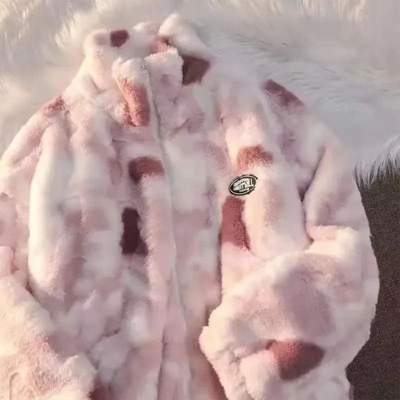 Heidi-Mode | Tie-Dye Fleecejacke für Damen - Image 3