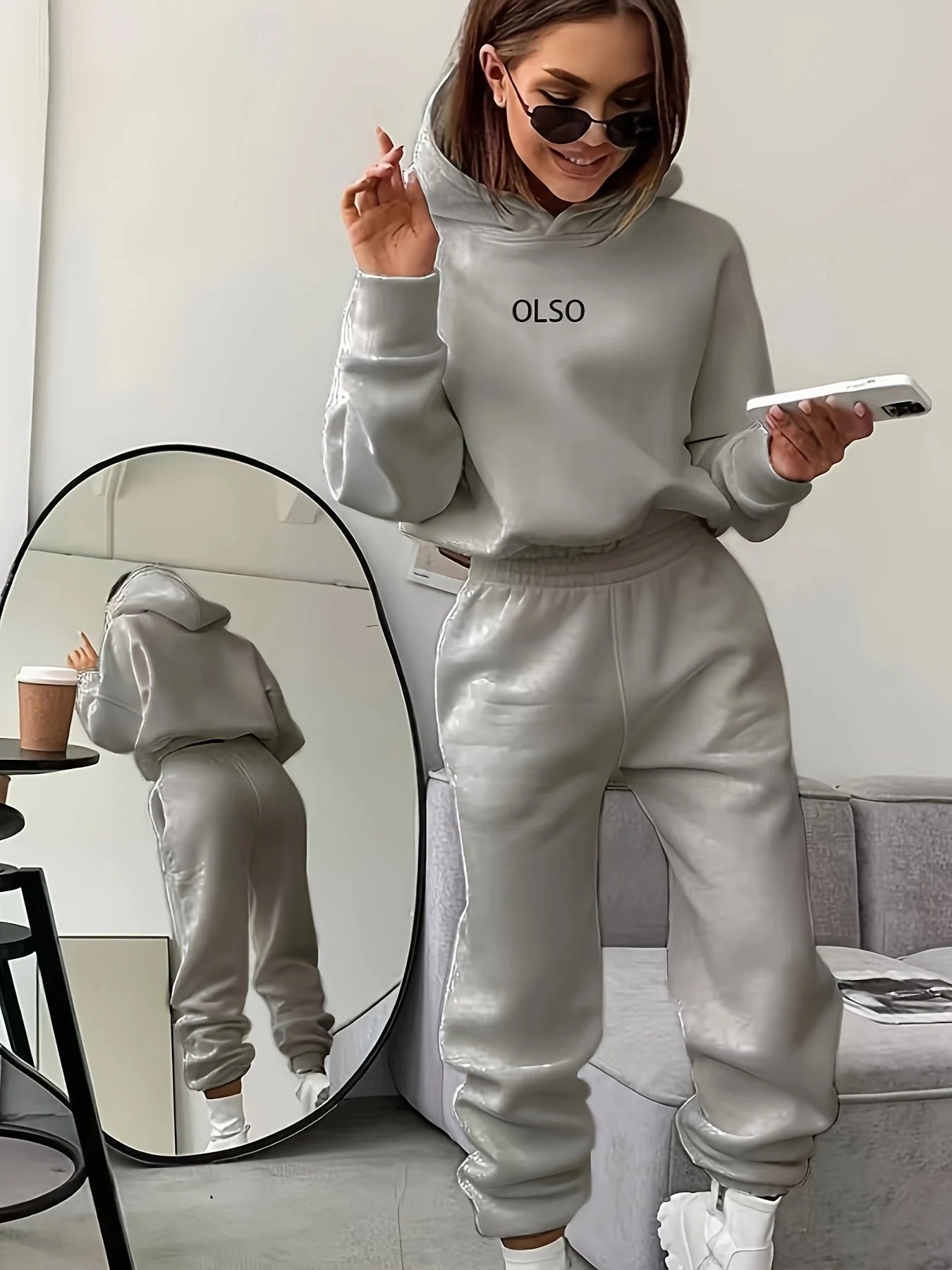 Heidi-Mode | Damen Freizeit Kapuzenpullover und Jogginghosen - Image 10