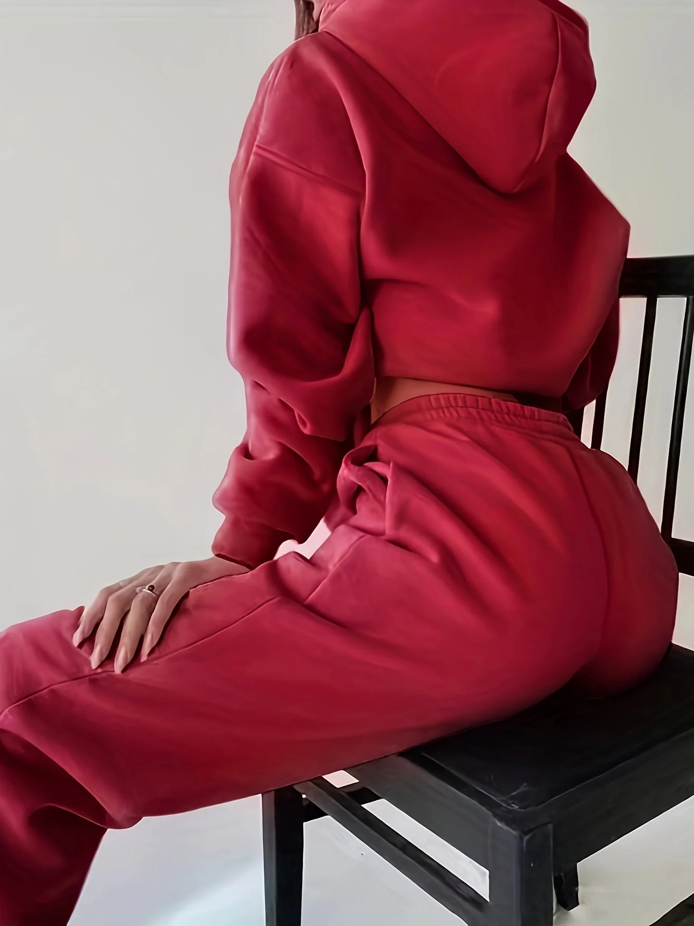 Heidi-Mode | Damen Freizeit Kapuzenpullover und Jogginghosen - Image 2
