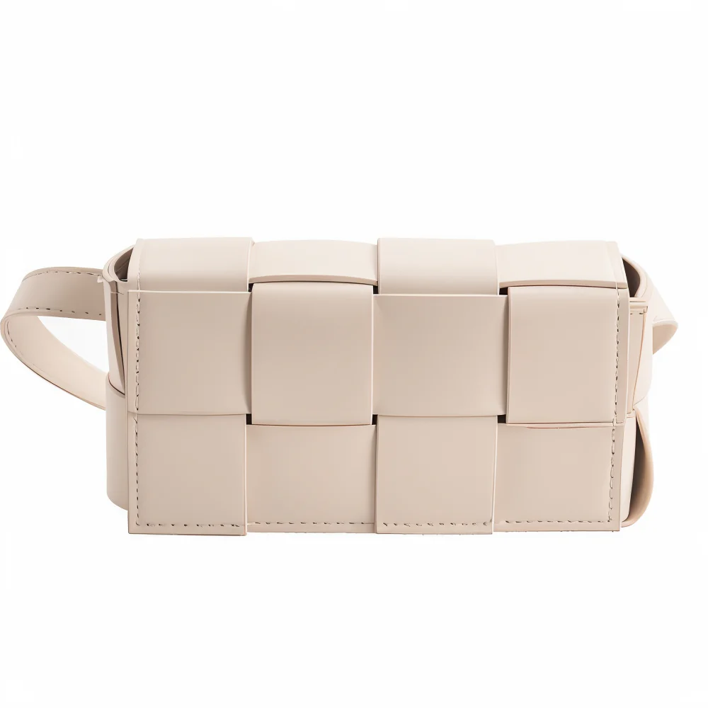 Heidi-Mode | Geblockte Umhängetasche Vegan Leder Damen Geflochtene Tasche Frauen - Image 20