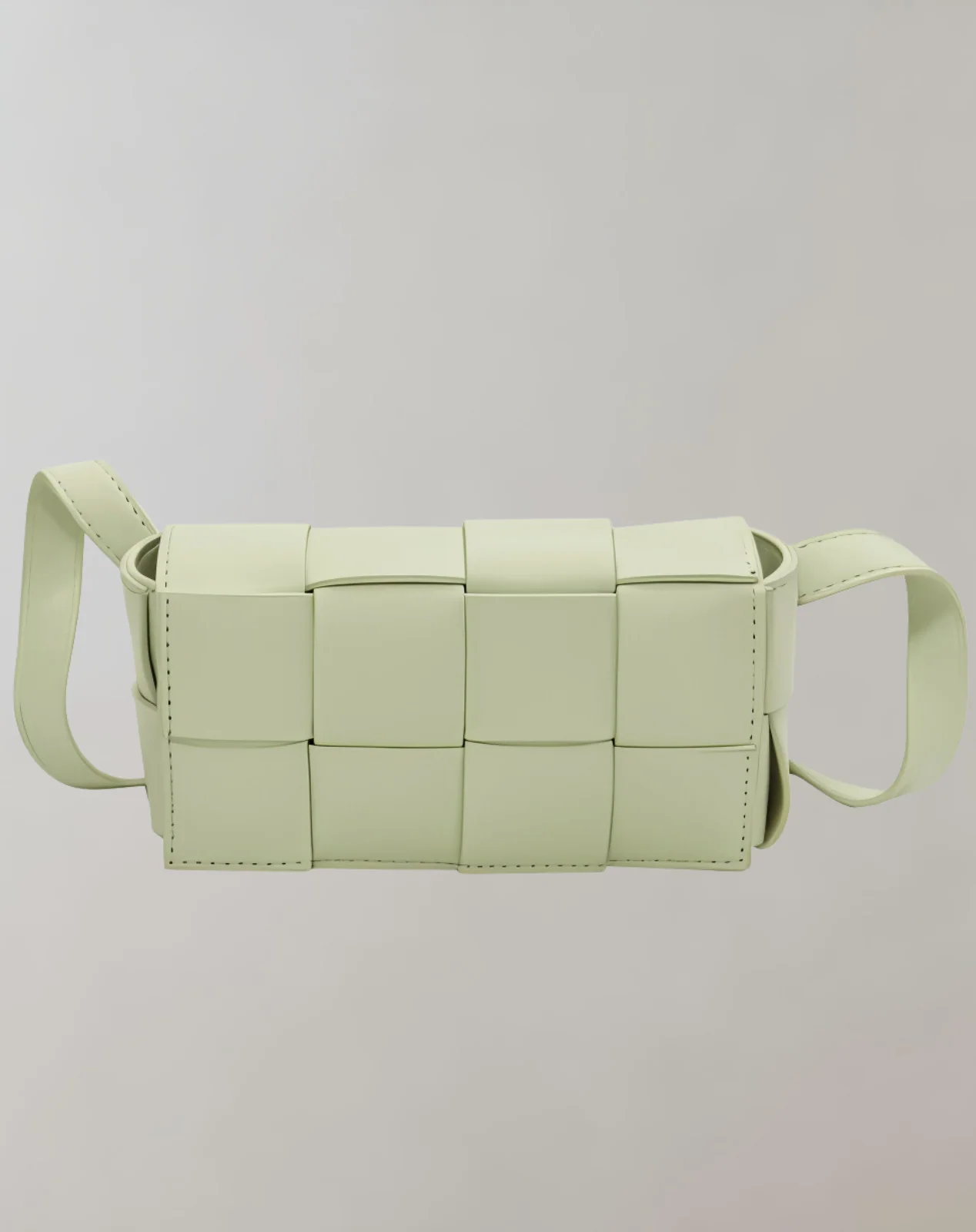 Heidi-Mode | Geblockte Umhängetasche Vegan Leder Damen Geflochtene Tasche Frauen - Image 24