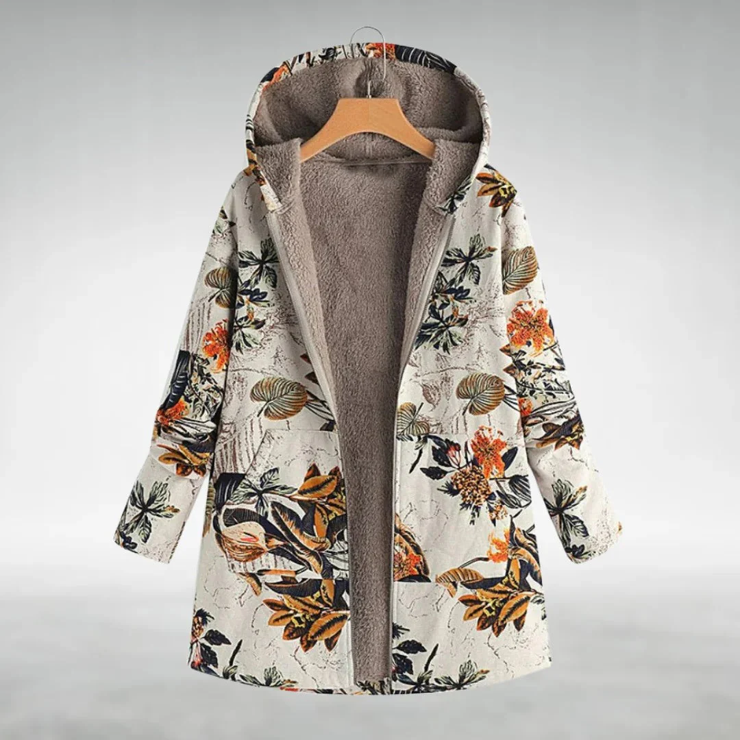 Heidi-Mode | Geblümte Fleecejacke - Image 3
