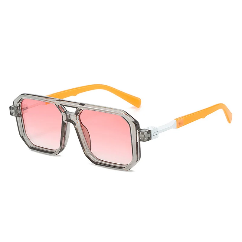 Heidi-Mode | Geometrische Übergröße Sonnenbrille Modern & Einzigartig - Image 7