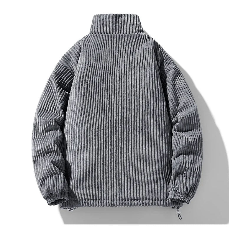 Heidi-Mode | Gestepptes Cord-Samt-Jacke Stil & Komfort für Damen - Image 3