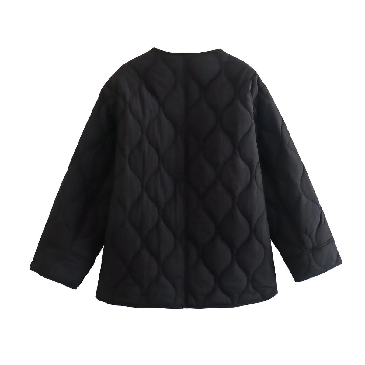 Heidi-Mode | Gepolsterte Jacke Damen, Leichtes Übergröße Modell mit Taschen, Knopfverschluss - Image 24