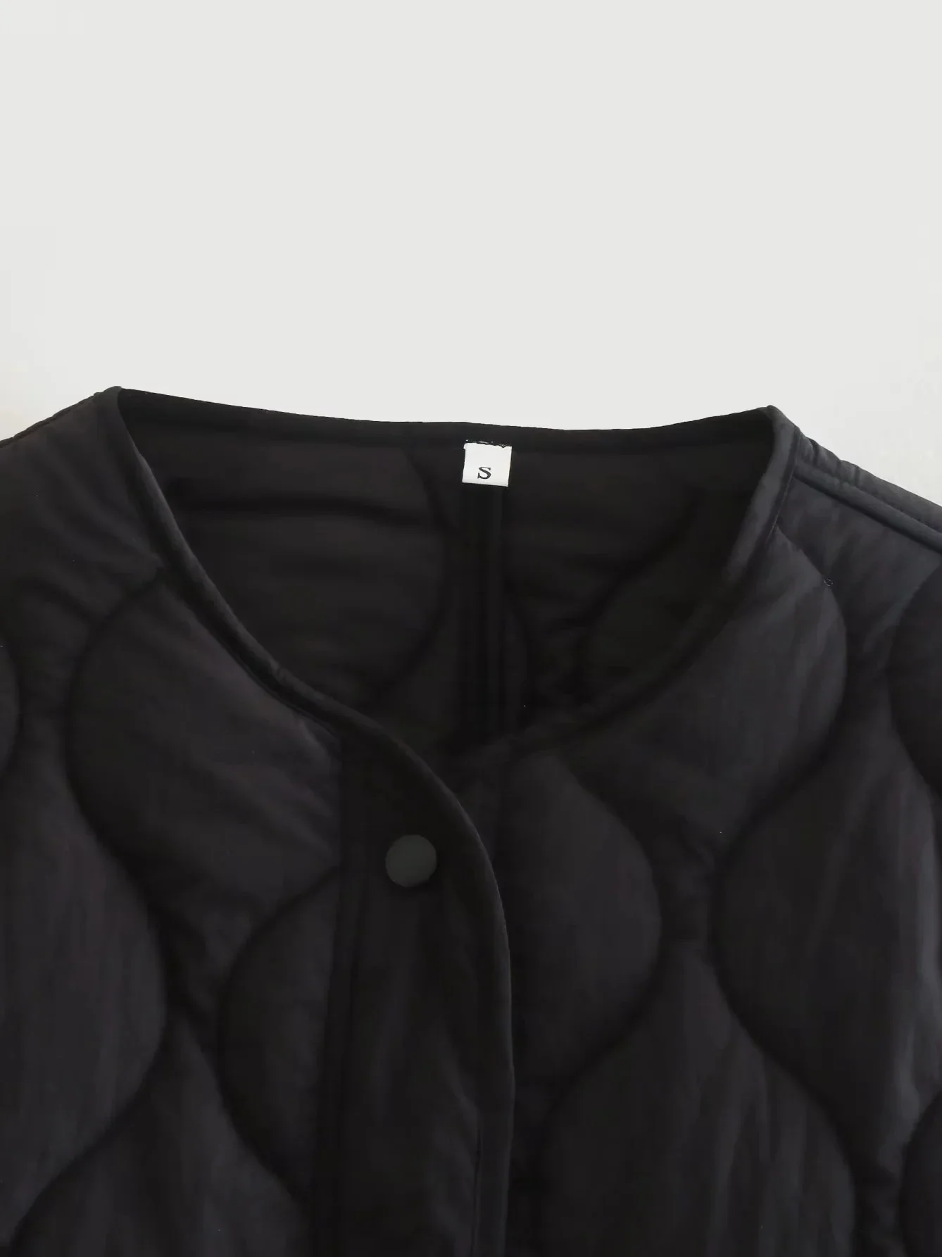 Heidi-Mode | Gepolsterte Jacke Damen, Leichtes Übergröße Modell mit Taschen, Knopfverschluss - Image 5