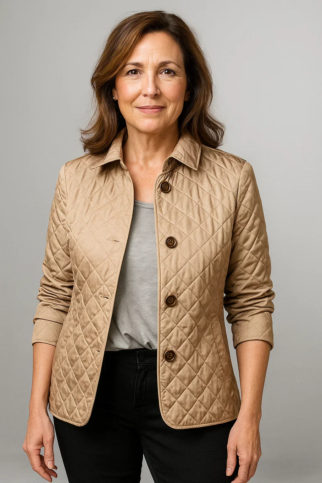 Heidi-Mode | Gesteppte Jacke mit Klassischem Muster - Image 3