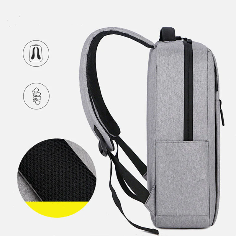 Heidi-Mode | Geschäftlicher Laptop Rucksack mit Usb Ladeanschluss und Wasserdicht - Image 4