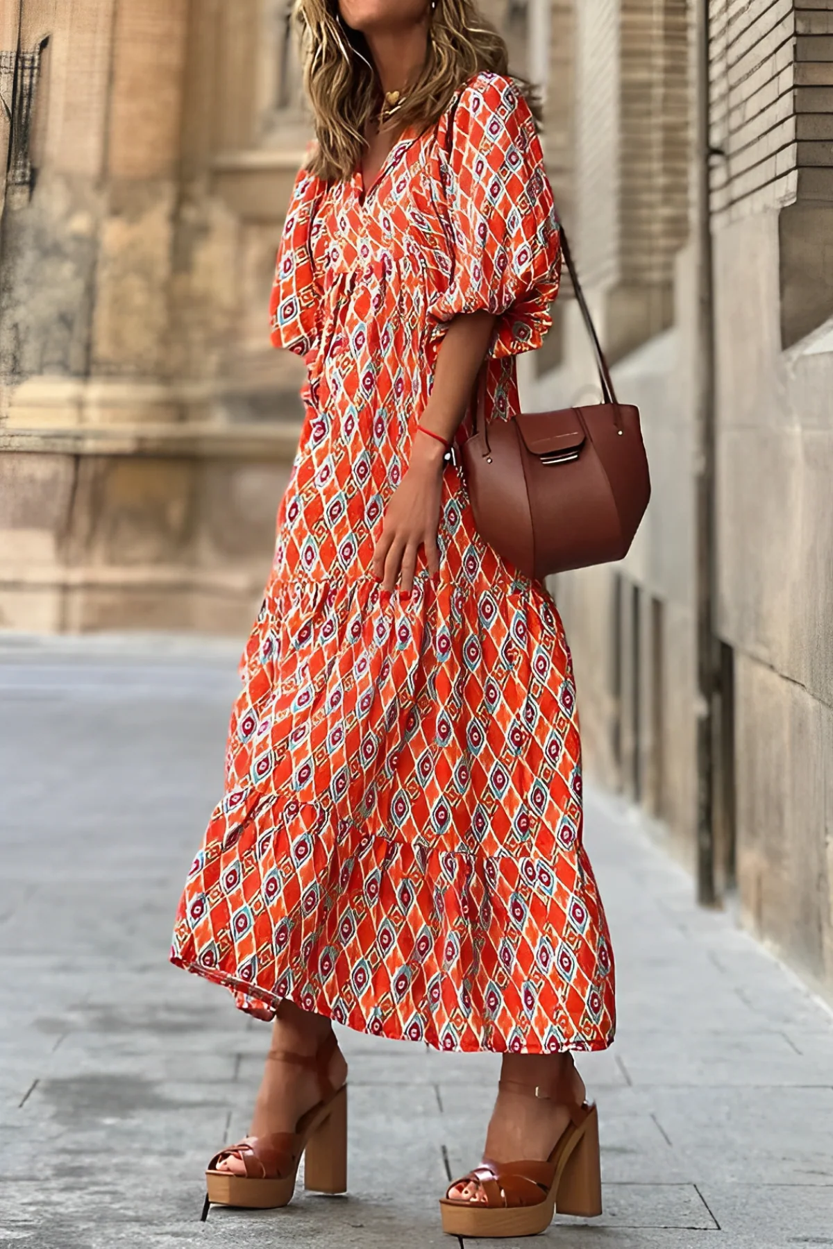 Heidi-Mode | Geschichtetes Maxikleid - Image 7