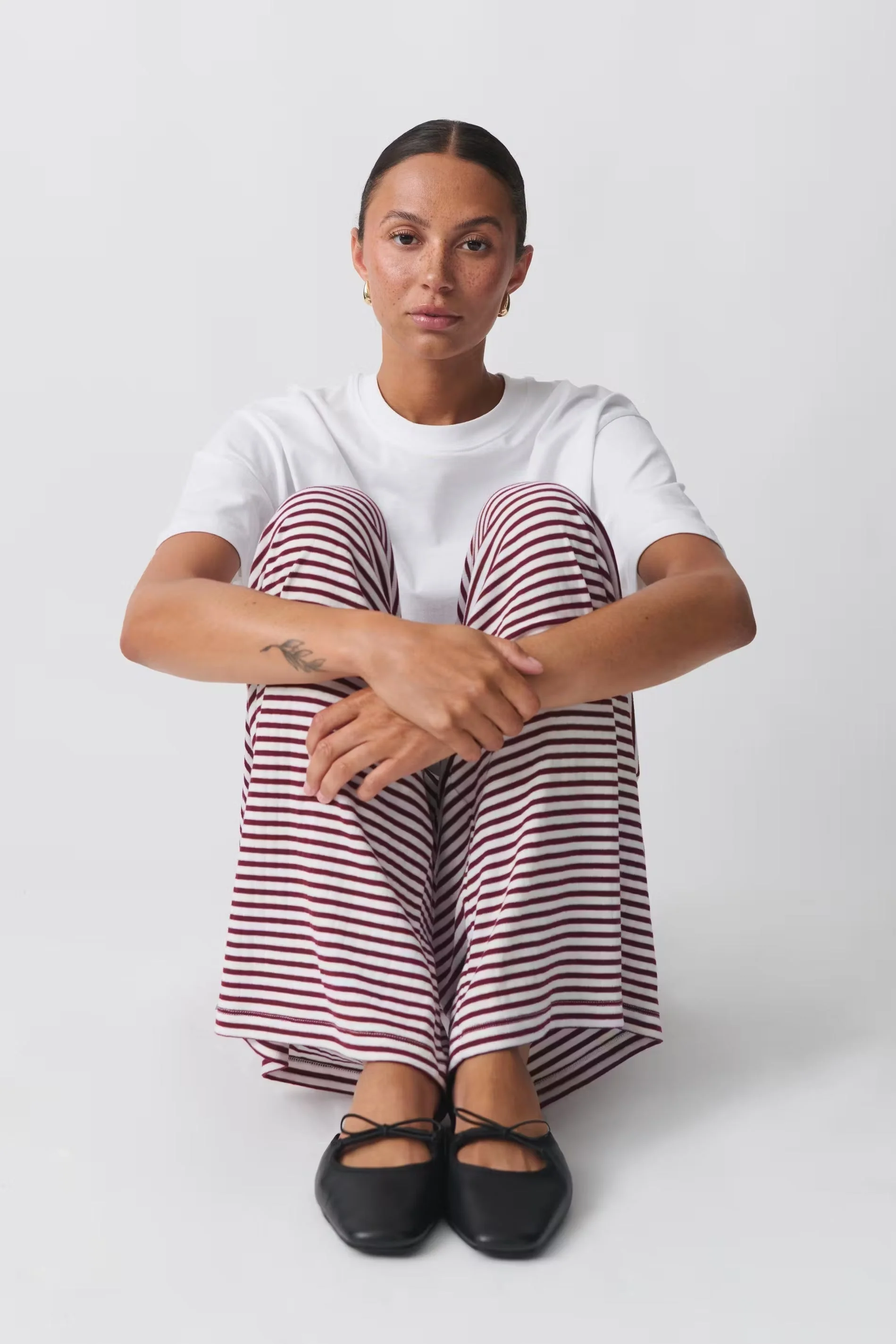 Heidi-Mode | Gestreifte Loungehose - Image 7