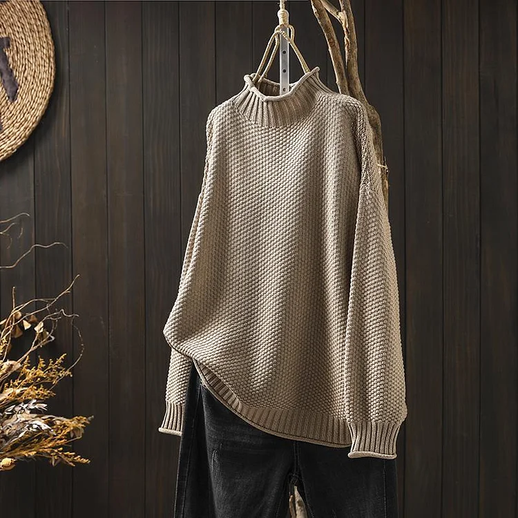Heidi-Mode | Strickpullover mit Kragen - Image 5