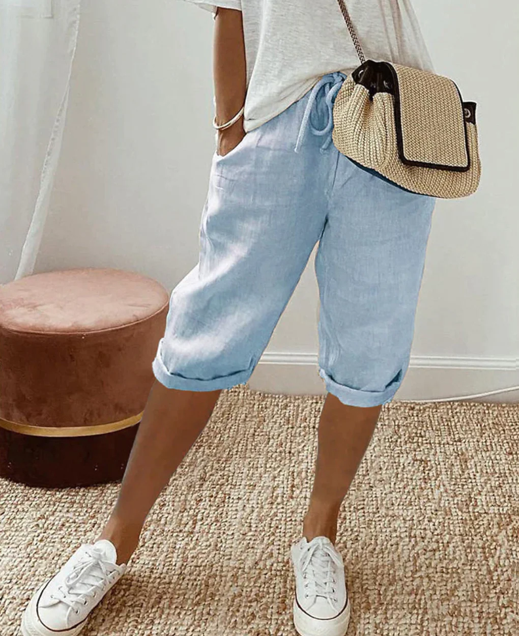 Heidi-Mode | Shorts Aus Baumwolle für Frauen - Image 2