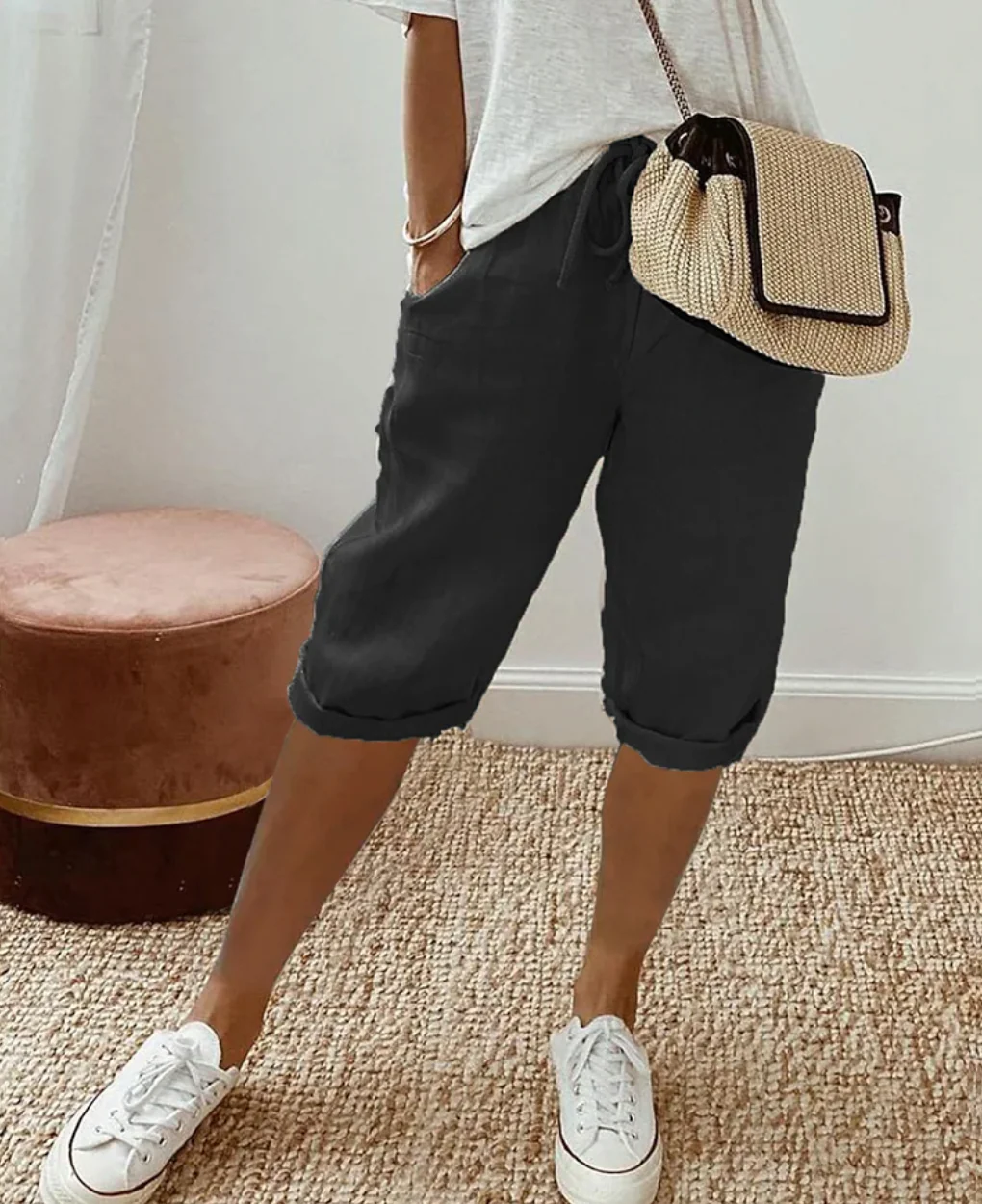 Heidi-Mode | Shorts Aus Baumwolle für Frauen - Image 5