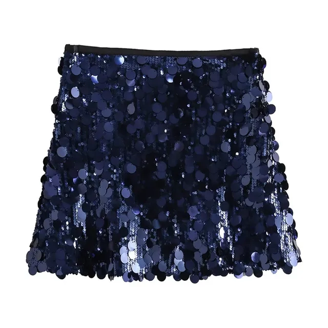 Heidi-Mode | Glamour In Motion Mini-Paillettenrock 2024 für Damen - Image 6