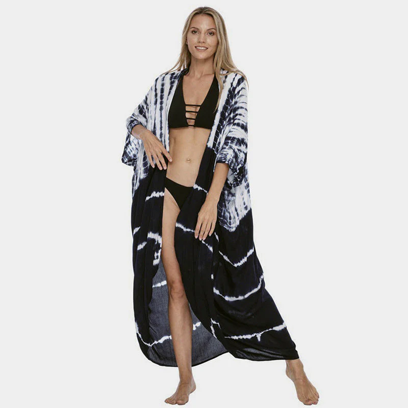 Heidi-Mode | Glamouröse Sonnenschutz Resort Strandkleid Cover Up - Image 3