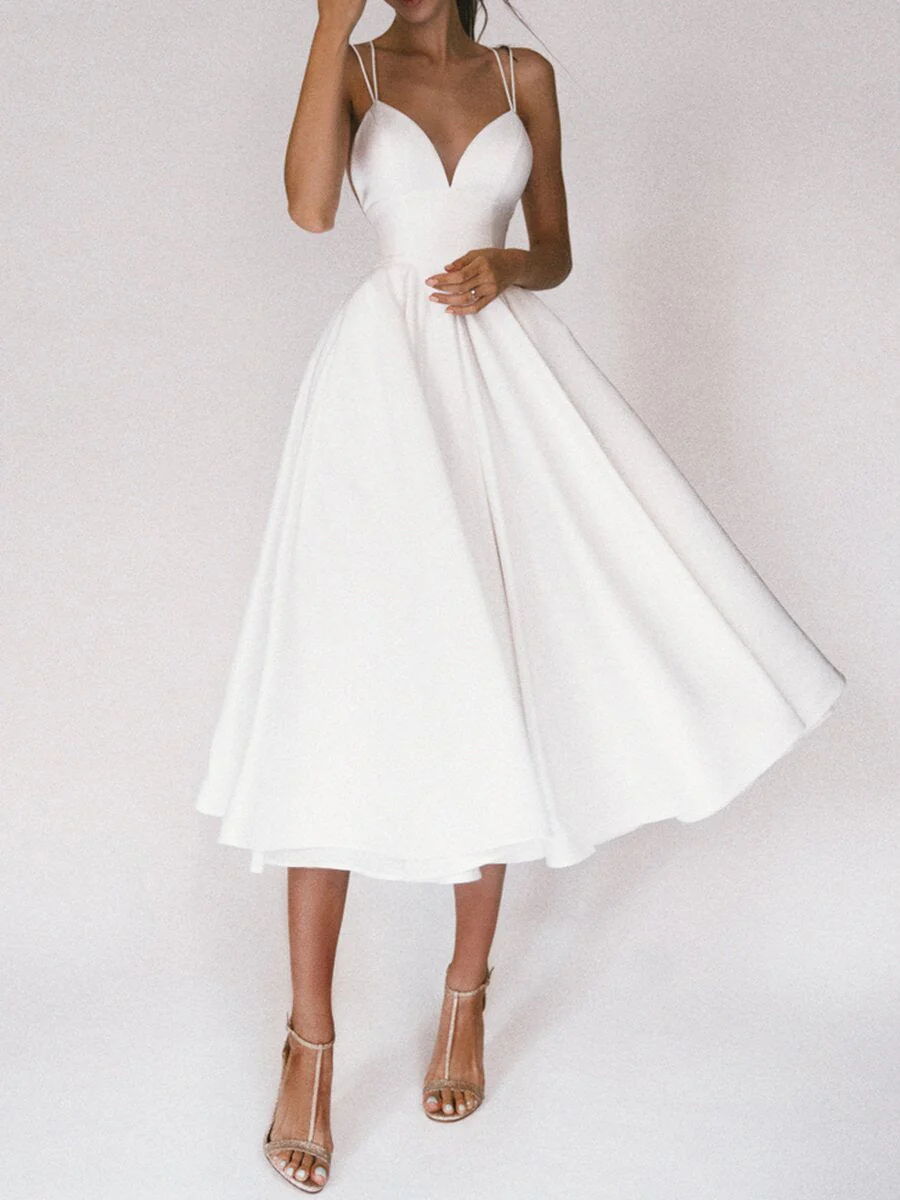 Heidi-Mode | Grace Das Elegante Trägerkleid mit V-Ausschnitt - Image 2