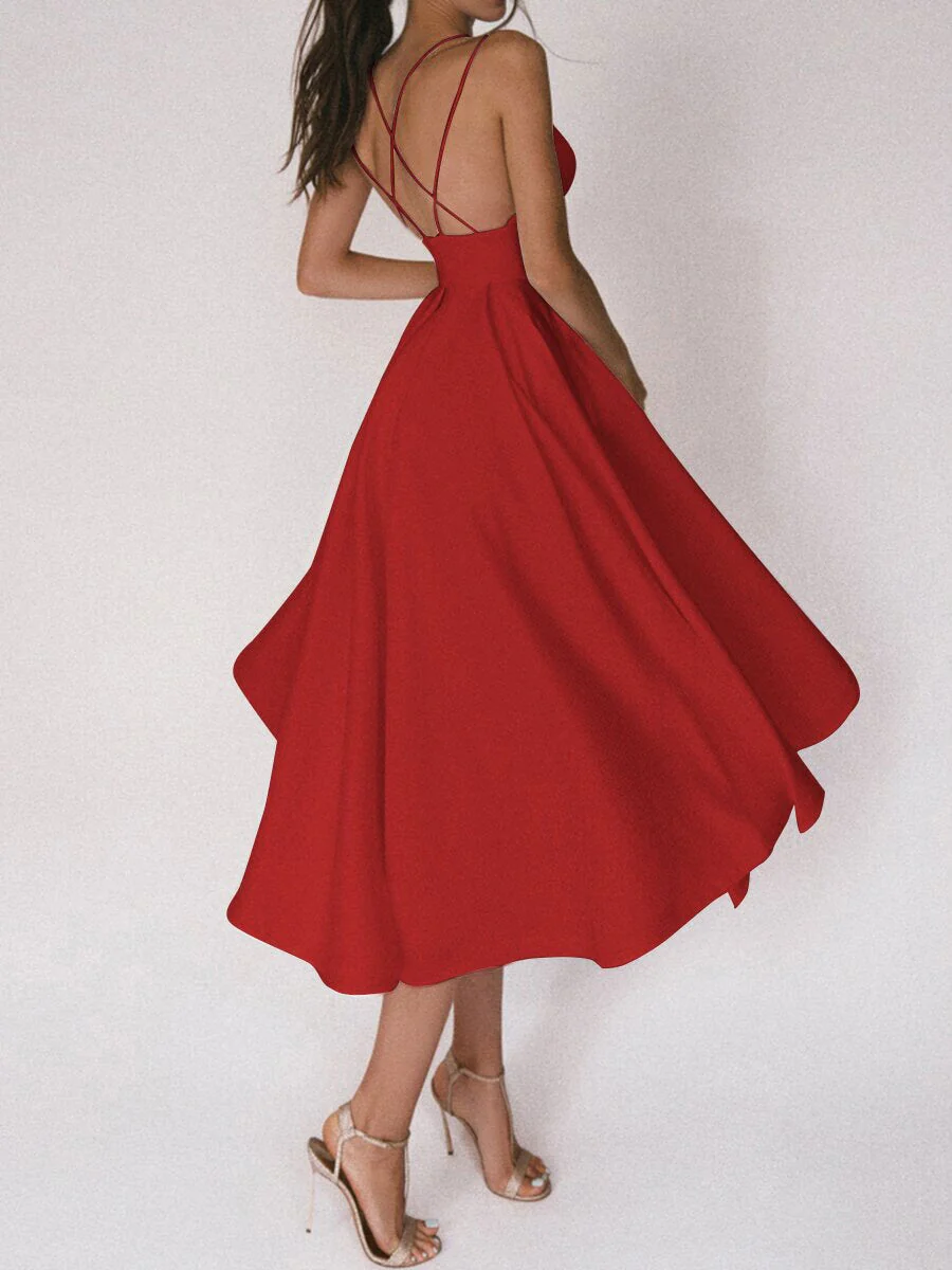 Heidi-Mode | Grace Das Elegante Trägerkleid mit V-Ausschnitt - Image 7