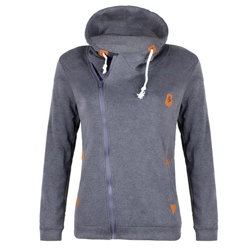 Heidi-Mode | Größe Reißverschluss Taschen mit Kordelzug Hoodie - Image 15