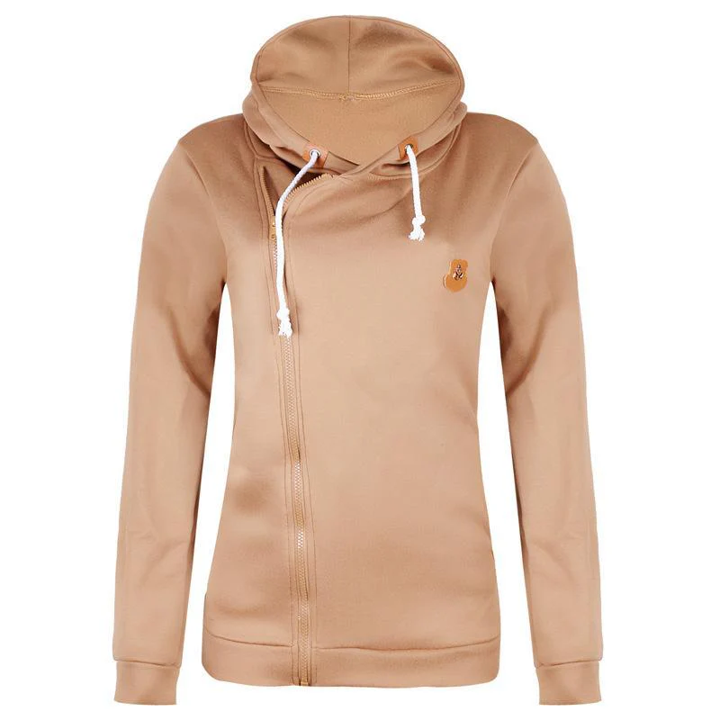 Heidi-Mode | Größe Reißverschluss Taschen mit Kordelzug Hoodie - Image 17