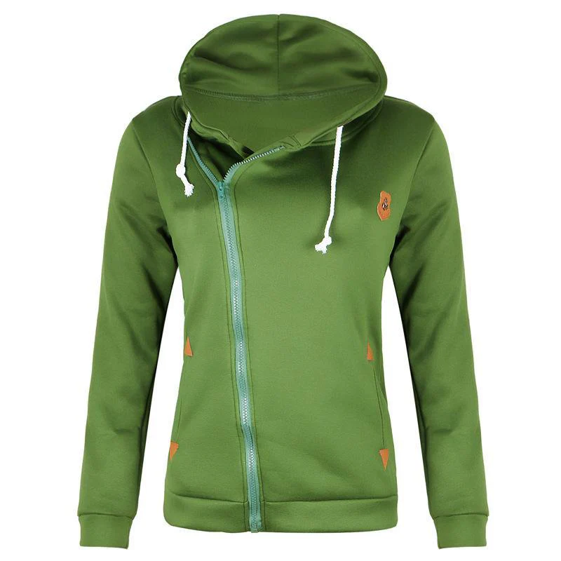 Heidi-Mode | Größe Reißverschluss Taschen mit Kordelzug Hoodie - Image 8