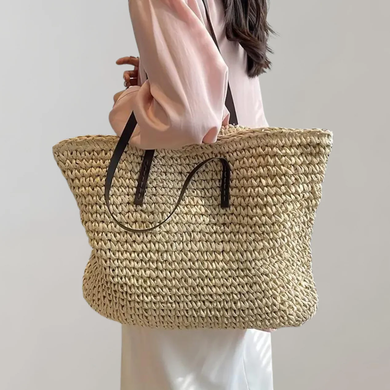 Heidi-Mode | Große Gewebte Tragetasche Tasche Im Bohemian-Beachy-Stil - Image 13