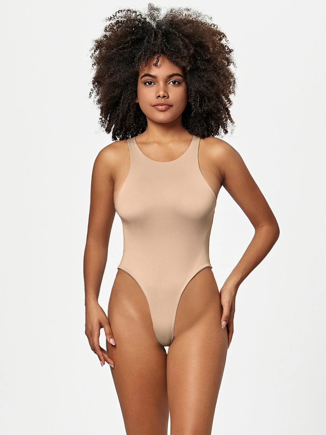Heidi-Mode | Vollgröße Rundhalsweite Träger Bodysuit - Image 15