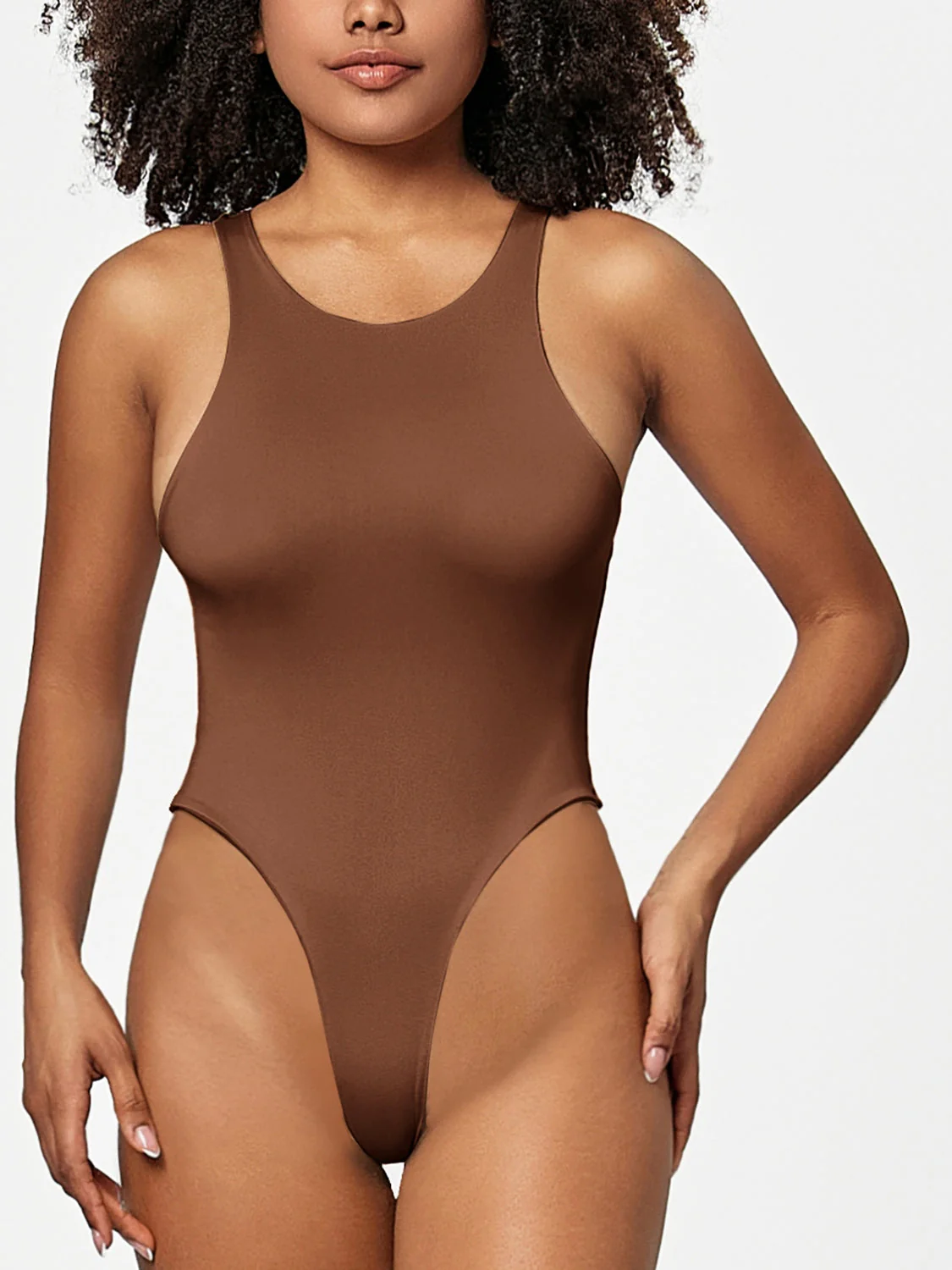 Heidi-Mode | Vollgröße Rundhalsweite Träger Bodysuit - Image 26