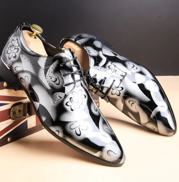 Heidi-Mode | Große Herren Business Freizeitschuhe Aus Glanzleder - Image 4