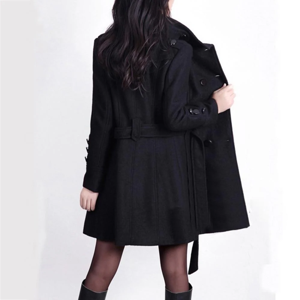 Heidi-Mode | Stilvolle Gürteljacke für Damen - Bequem & Vielseitig - Image 4