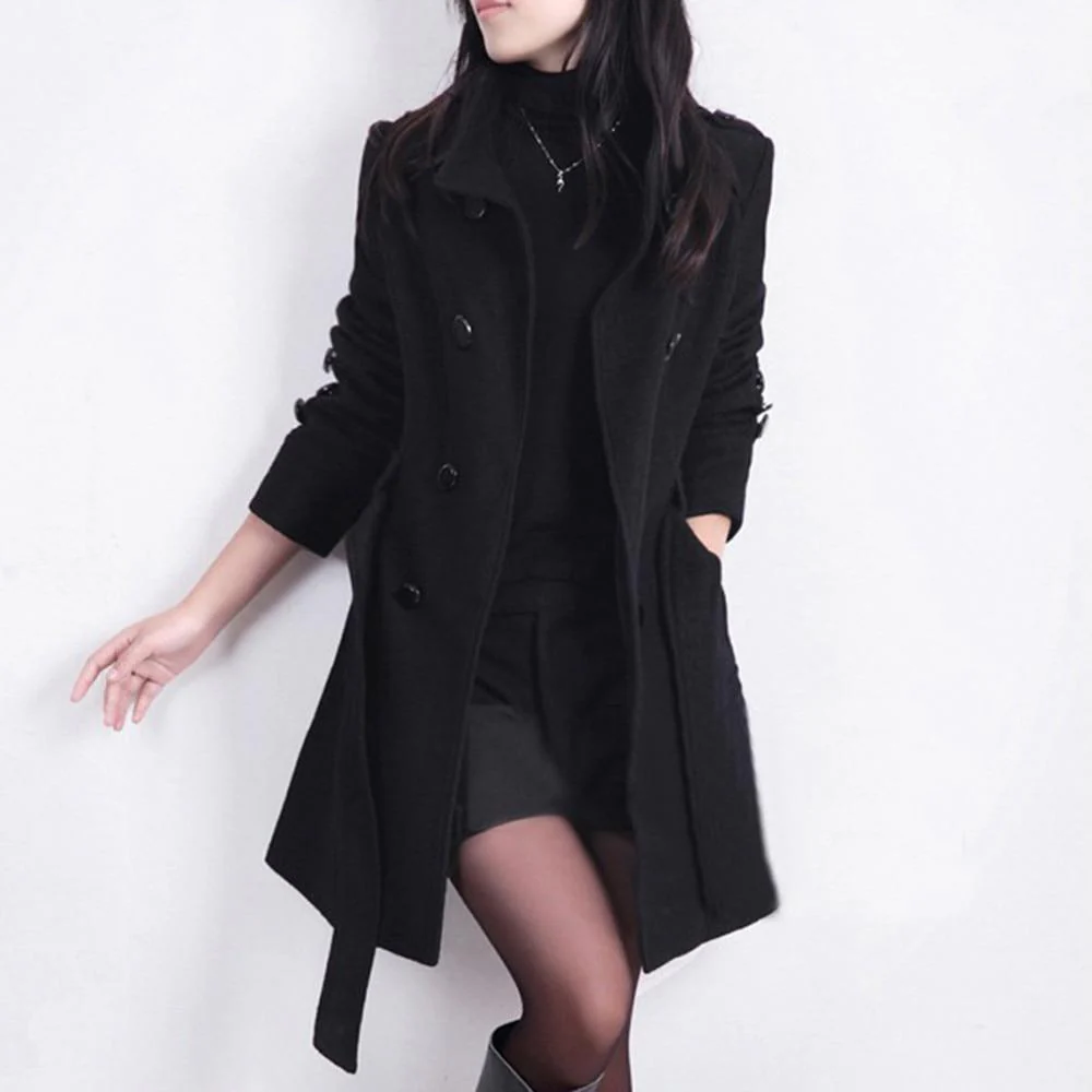 Heidi-Mode | Stilvolle Gürteljacke für Damen - Bequem & Vielseitig - Image 6