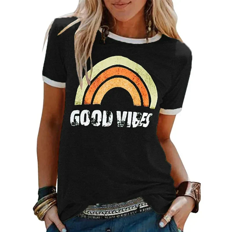 Heidi-Mode | Good Vibes T-Shirt - Image 3
