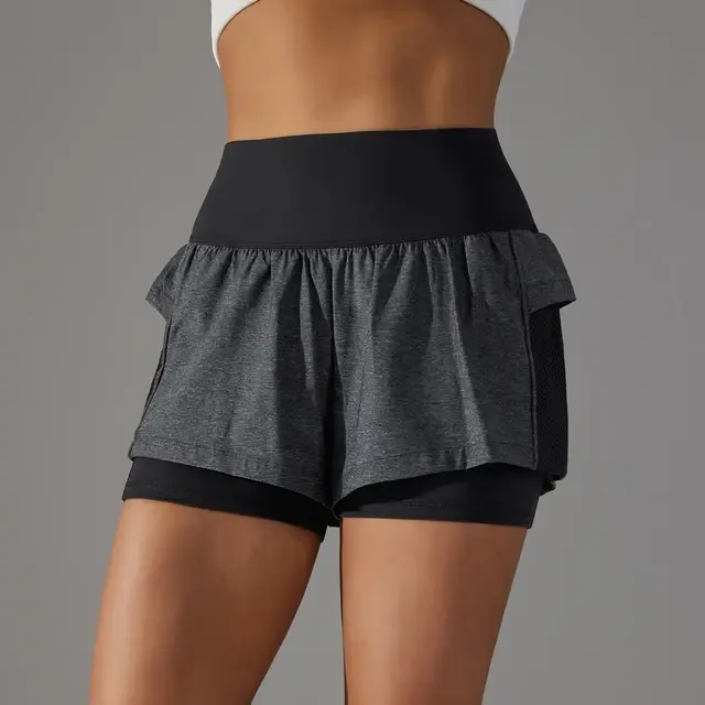 Heidi-Mode | Gym Sport Laufshorts für Damen mit Hoher Taille - Image 9