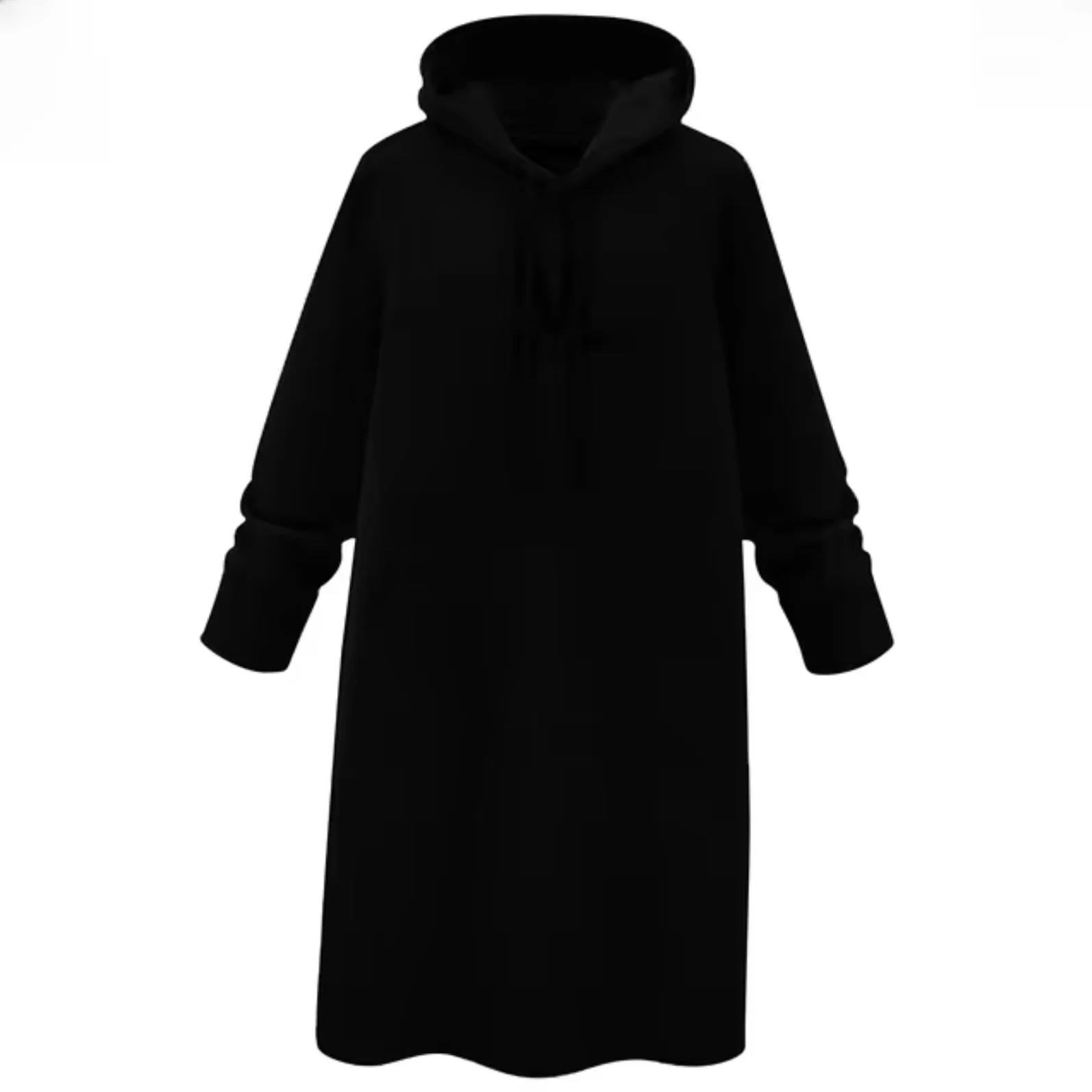 Heidi-Mode | Hoodie Kleid Aus Baumwolle - Image 2