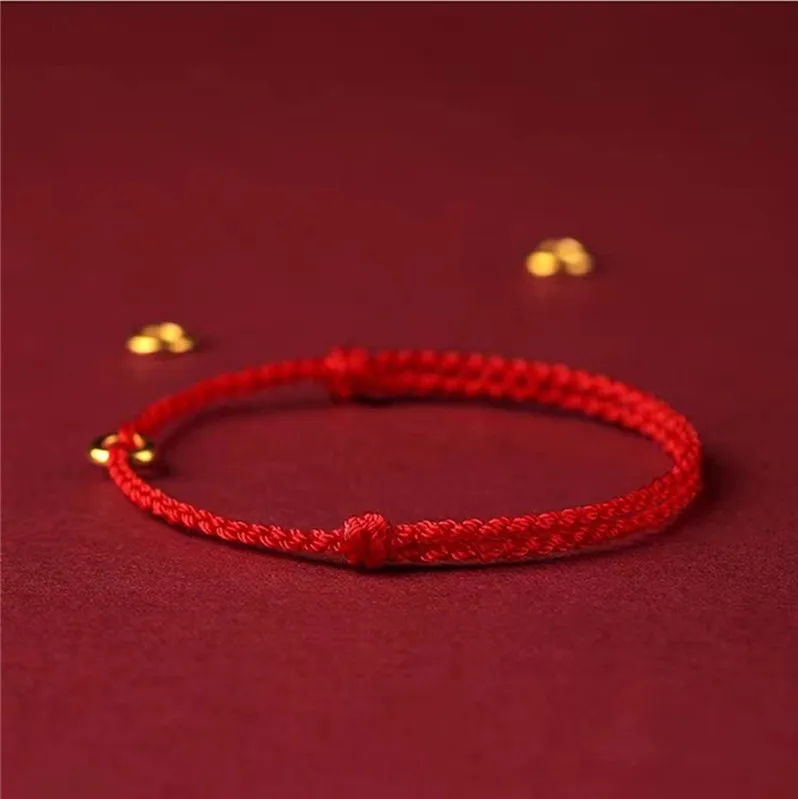 Heidi-Mode | Handgewebtes Goldenes Kreisarmband - Image 4