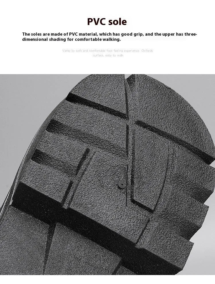 Heidi-Mode | Herren Lässige Sportliche Canvas Stiefel mit Dicker Sohle - Image 4