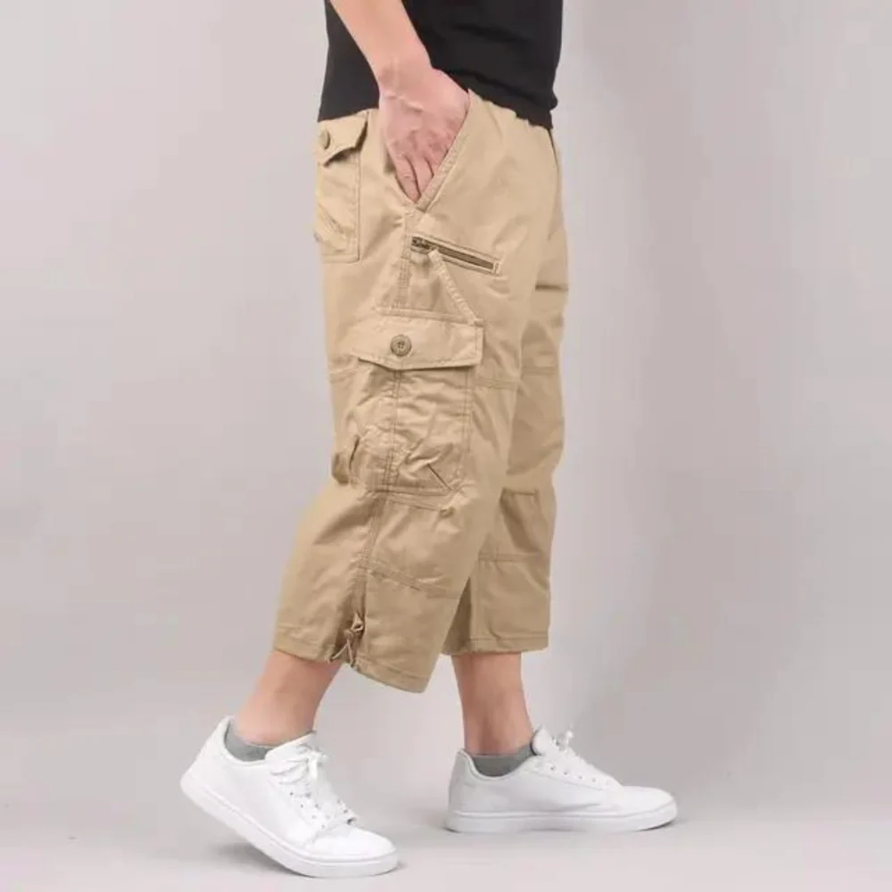 Heidi-Mode | Herren Bequeme Cargo Shorts - Image 5