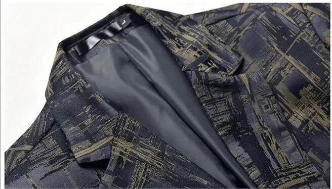 Heidi-Mode | Herren Blazer - Geometrischer Blazer - Image 4